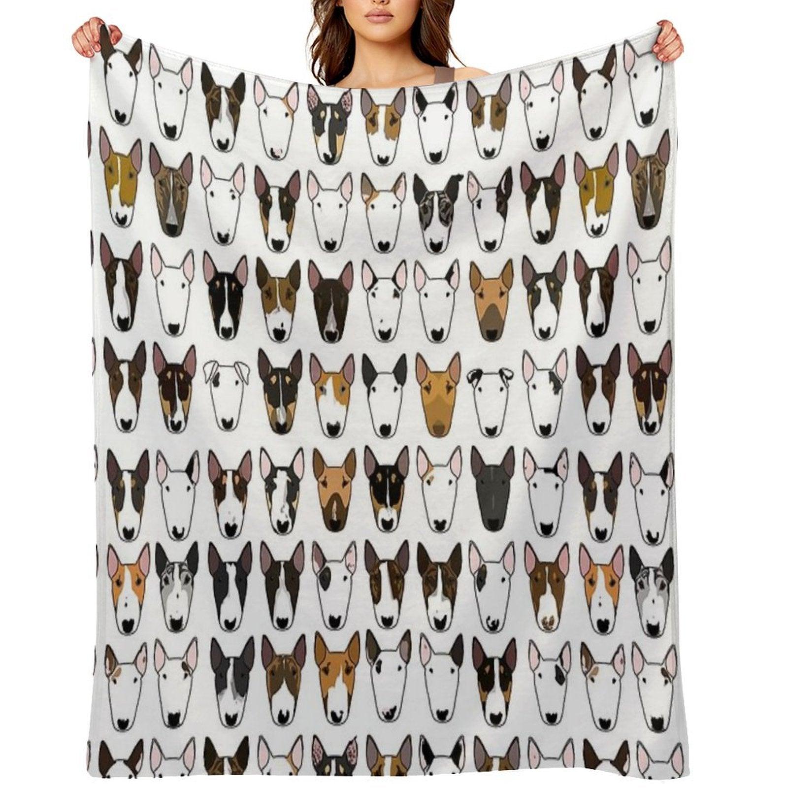 A Metre Of Bullies Throw Blanket