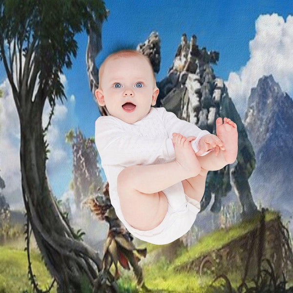 Horizon Game Zero Dawn Forbidden West Throw Blanket