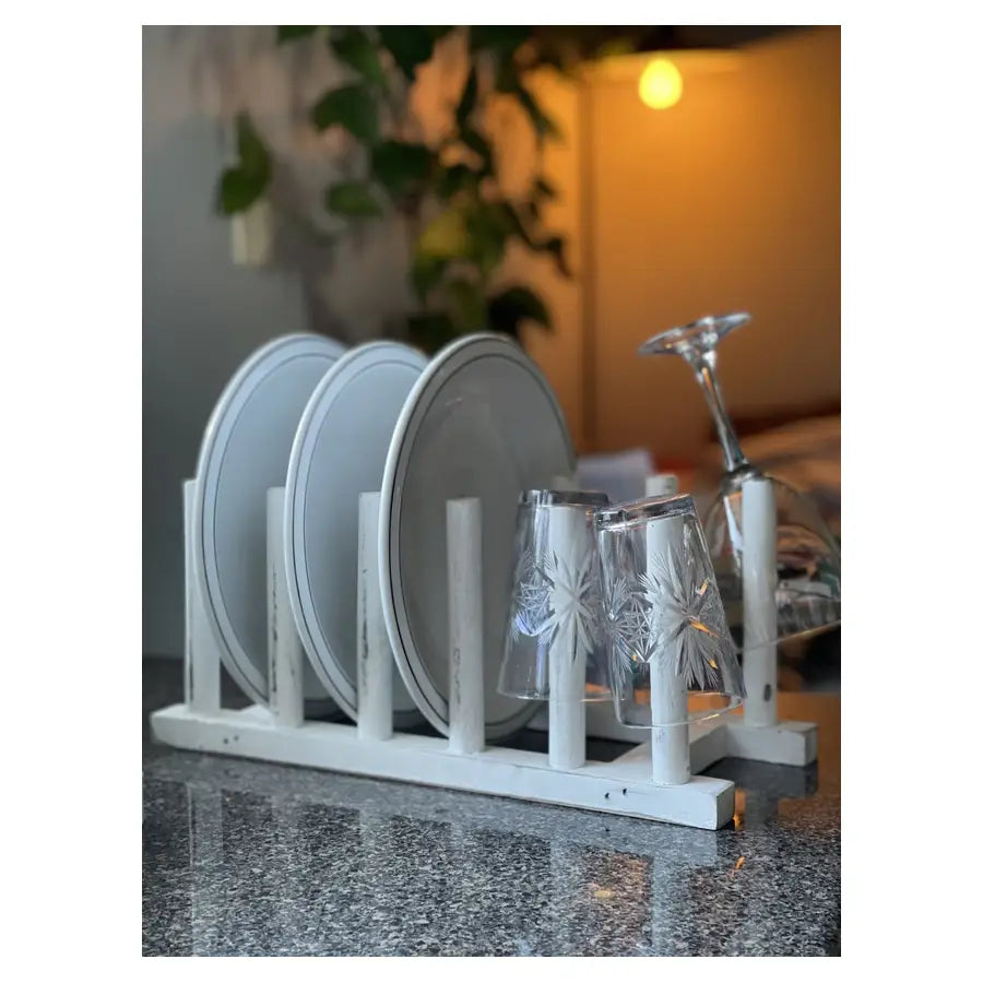 White Wooden Drying Rack