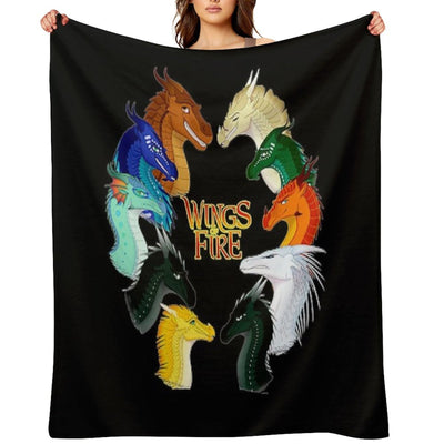 Wings Of Fire Eco-conscious Throw Blanket