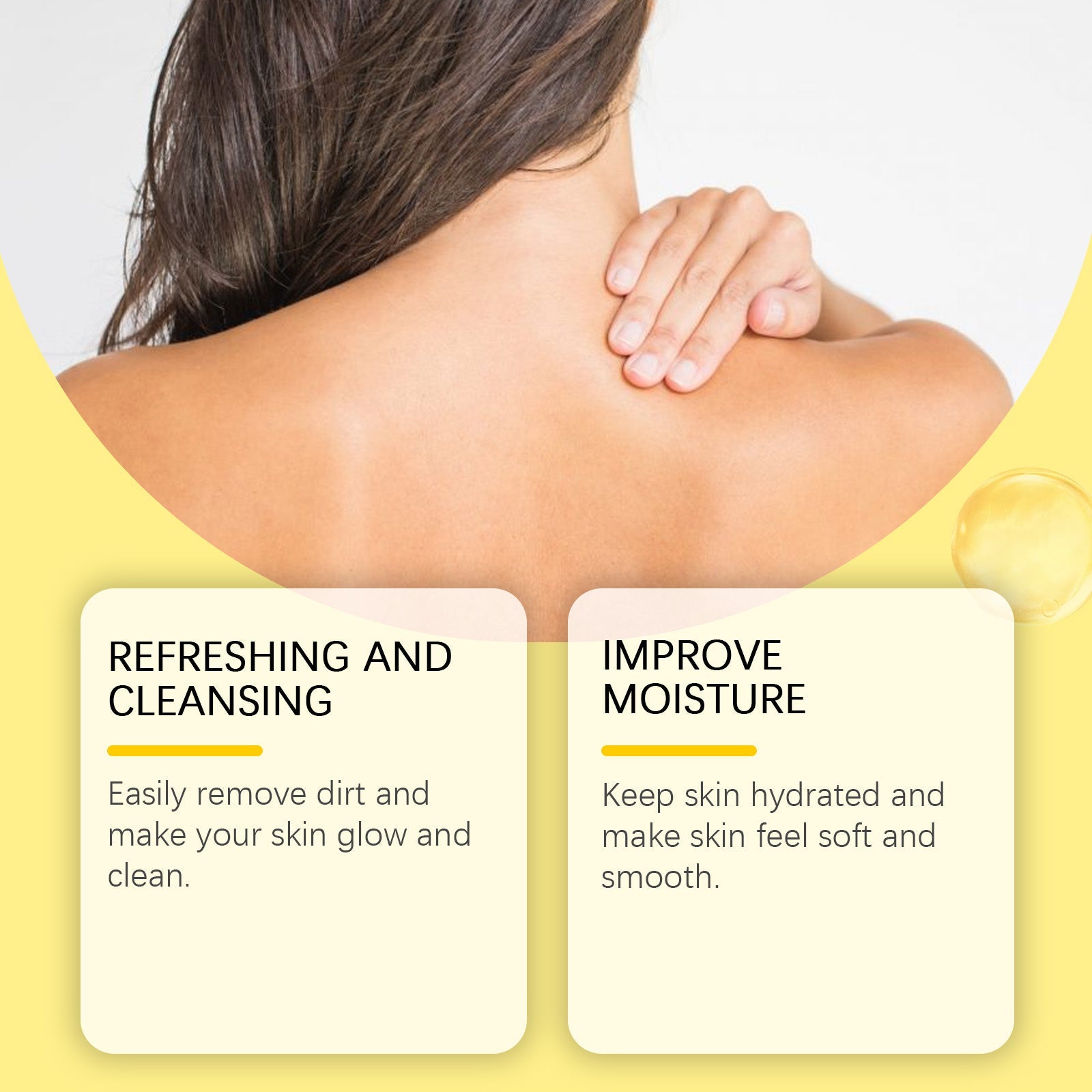 Moisturizing Body Wash Clean, Gentle, Refreshing And Comfortable Smooth Moisturizing And Nourishing Skin