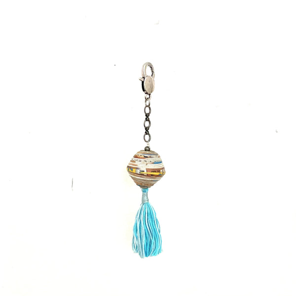 Cereal Box Bead Keychain