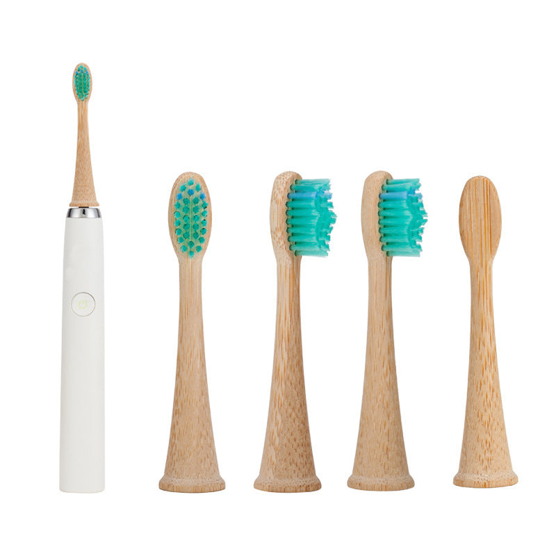 Bamboo toothbrush head compatible with Philips HX3/6/9 series electric toothbrush DuPont hair bamboo toothbrush head