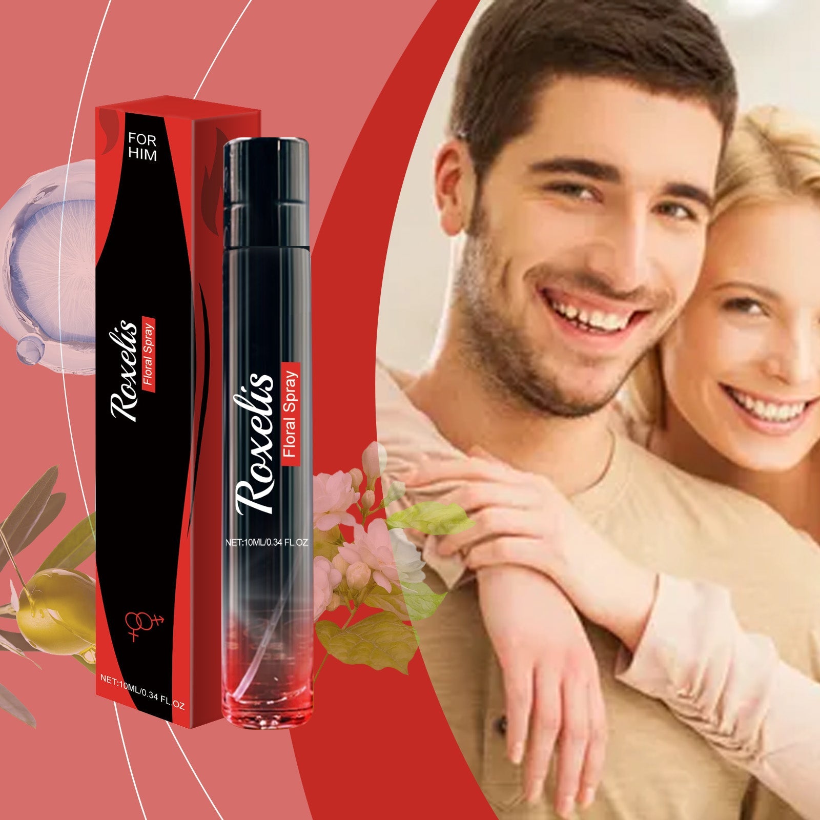 Charm Perfume Spray Natural Fresh Lasting Charm Temperament Amber Fragrance Light Elegant Body Perfume