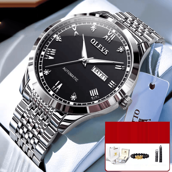 Men's Watch Men's Mechanical Watch Fully Automatic Simple Wind Waterproof Night Light Watch