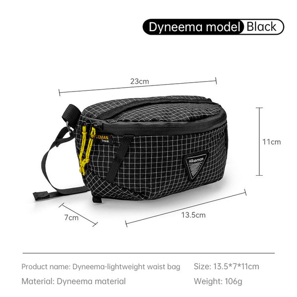 Hikeman waist bag, for outdoor sports, expands backpack, lightweight for travel/hiking.