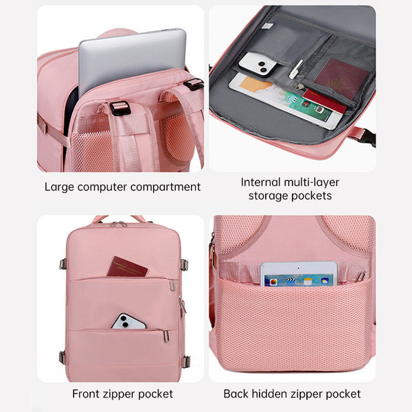 Foldable Waterproof Bag: 20L, lightweight portable backpack for all, outdoor hiking/travel.