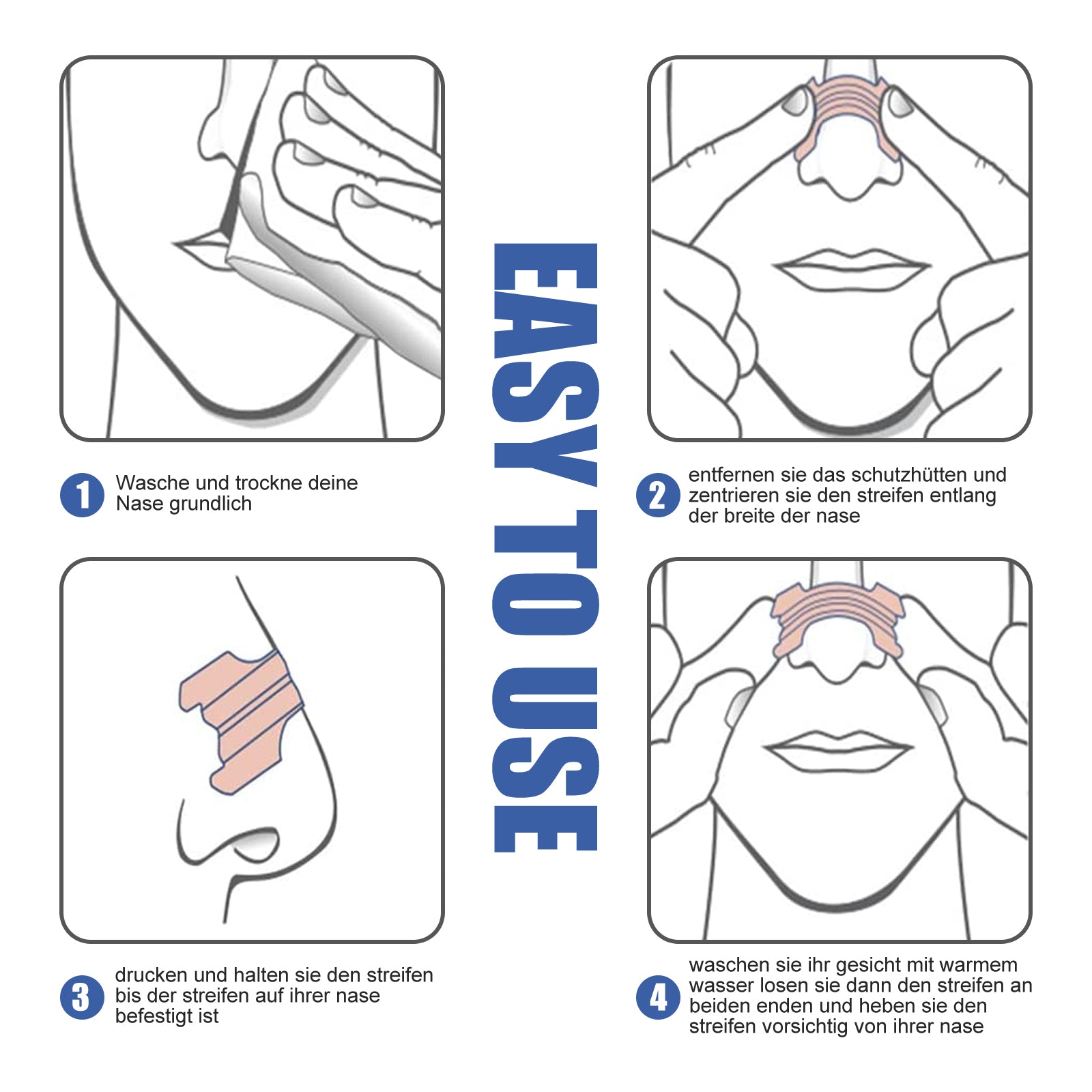 Stop Snoring Strips, Anti-snoring Dredging Respiratory Tract Anti-snoring Stop Patch Care