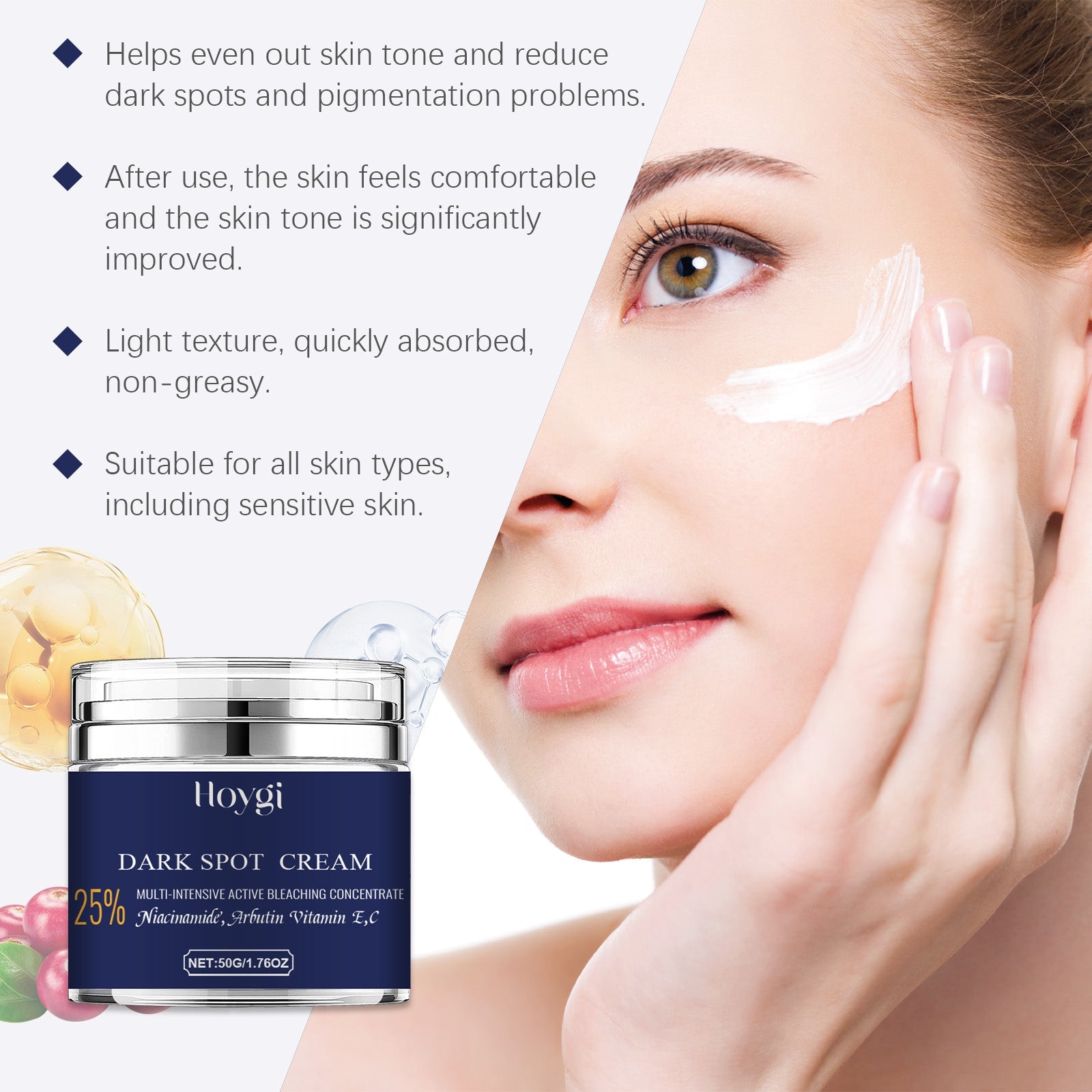 Facial Care Cream Desalting, Hydrating, Hydrating, Firming, Hydrating, Lifting, Rejuvenating And Tender Face Cream