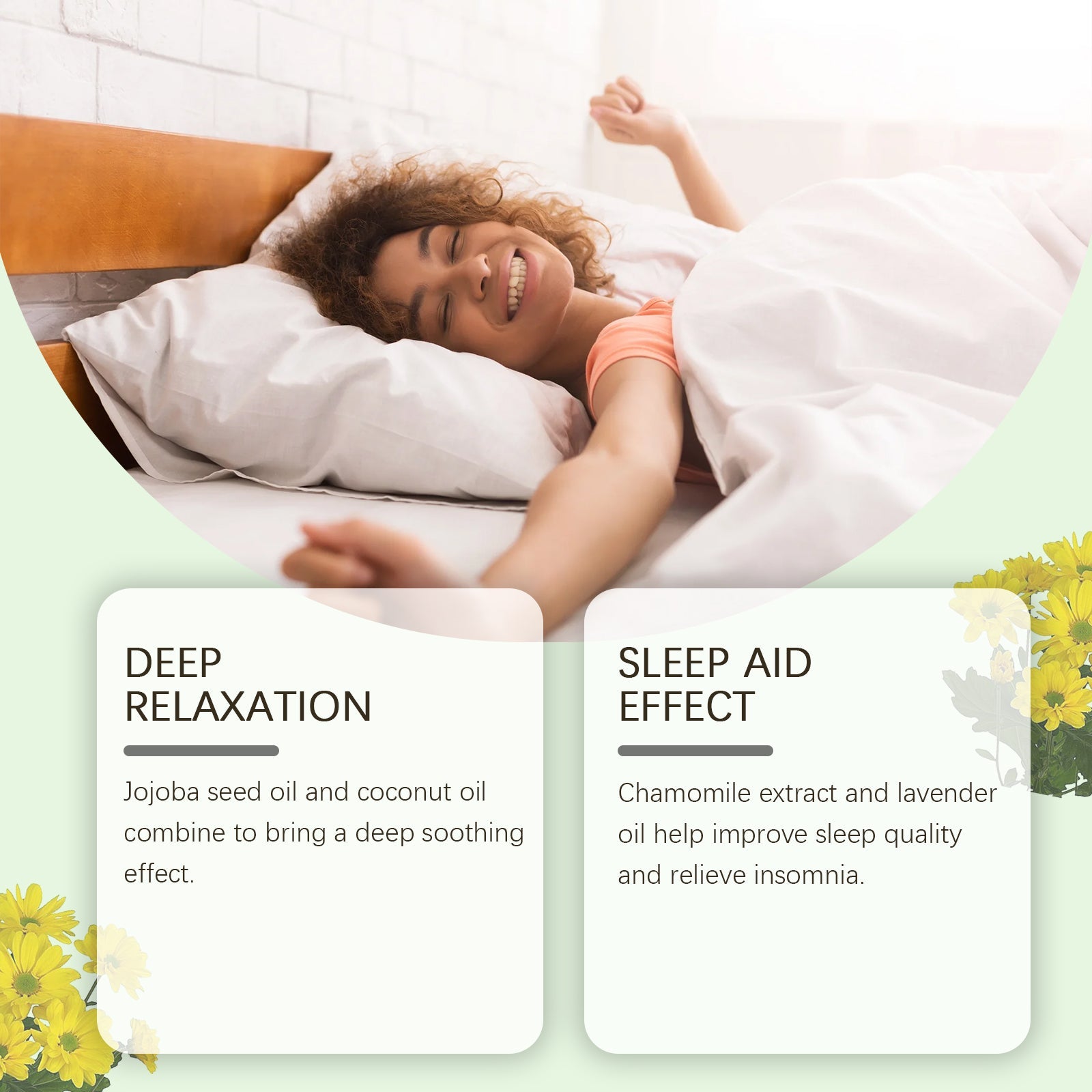 Chamomile Sleep Essential Oil Comfort Daily Portable Hydrating And Moisturizing Body Care Oil