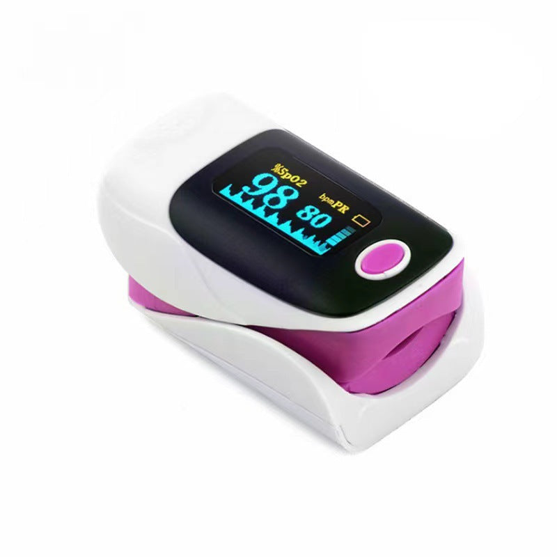 Oximeter CE Elderly Home Sleep Monitoring Oximeter Fingerclip Pulse Heart Rate Monitoring Saturation