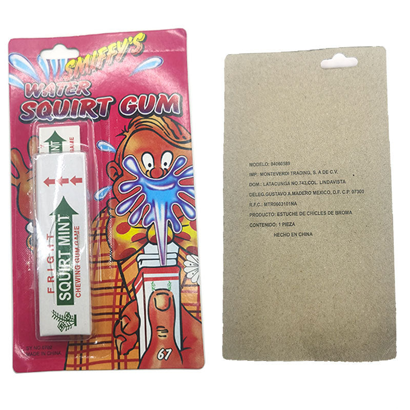 Spray gum prank prank funny candy toy