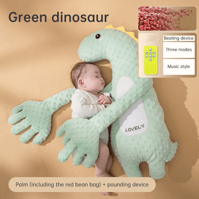 Babycare Soothing Sleep Aid: Anti-Moros Reflex Pillow and Patting Toy