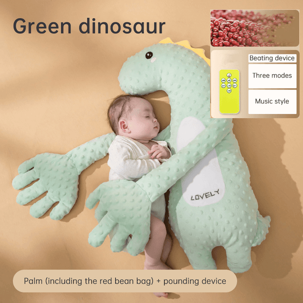 Babycare Soothing Sleep Aid: Anti-Moros Reflex Pillow and Patting Toy