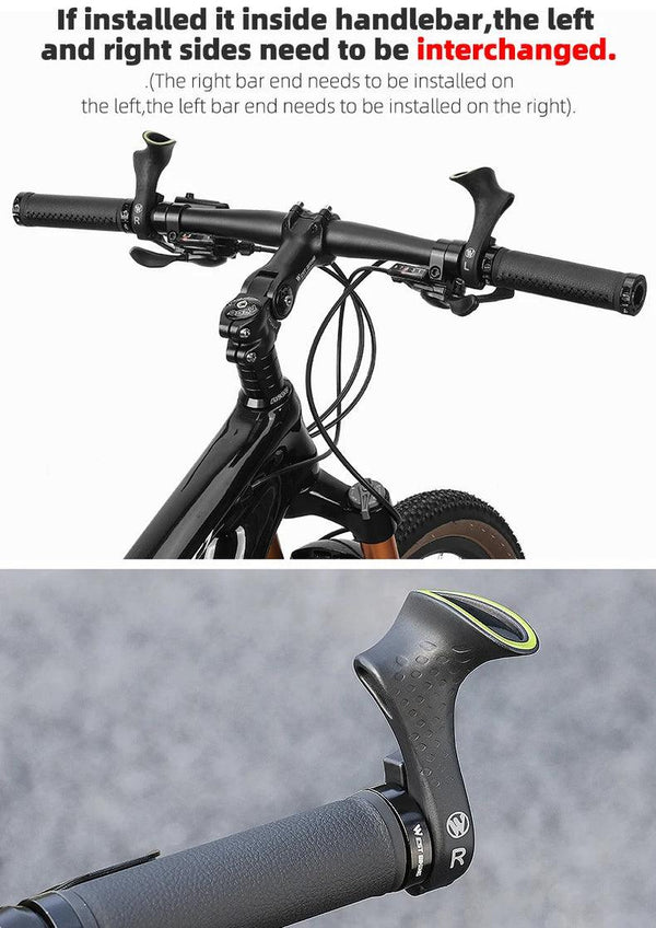 Ergonomic Design MTB Bicycle Road Gravel Mountain Bike Handlebar Bar Ends Gravel Bike Accessories Bike Grips