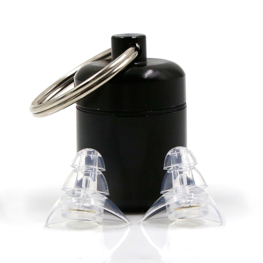 Noise Reduction And Sound Isolation Earplugs Concert High Fidelity Filter Earplugs Wholesale Blue Filter Earplugs Double Tail