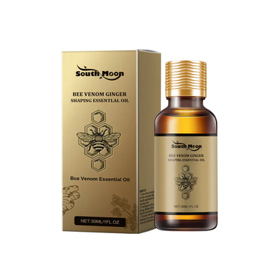 Bee Venom Body Shaping Essential Oil, Slimming Body, Firming And Moisturizing Skin, Shaping Curves And Massaging Body Oil