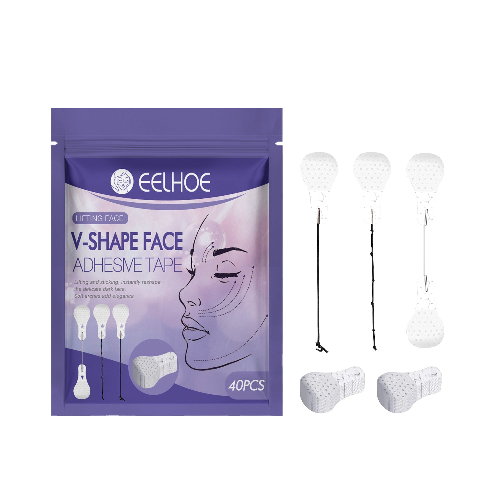 V Face Lift Face Lift To Tighten Chin And Soften Fine Lines Shaped V Melon Seed Face