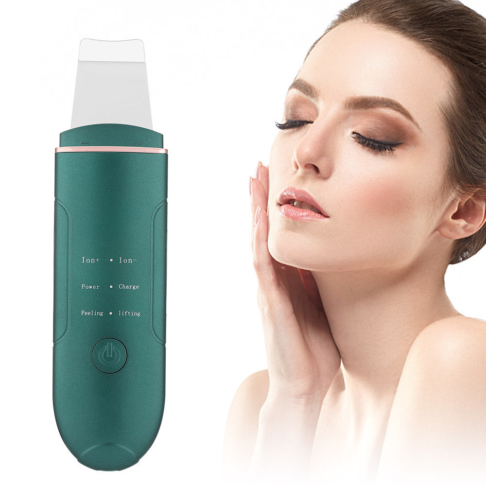 Ultrasonic Peeling Machine EMS Positive And Negative Ion Beauty Importer Horny Dead Skin Pore Cleaner