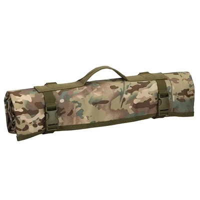 Outdoor non-slip shooting mat: double, portable, tactical, multi-use for training/camping.