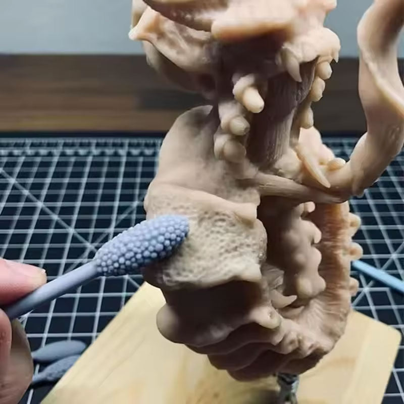 9 - piece Clay Art Texture Tool Sets. Includes Pattern Rollers for Modeling, Embossing Plaids with Hand - held Rollers