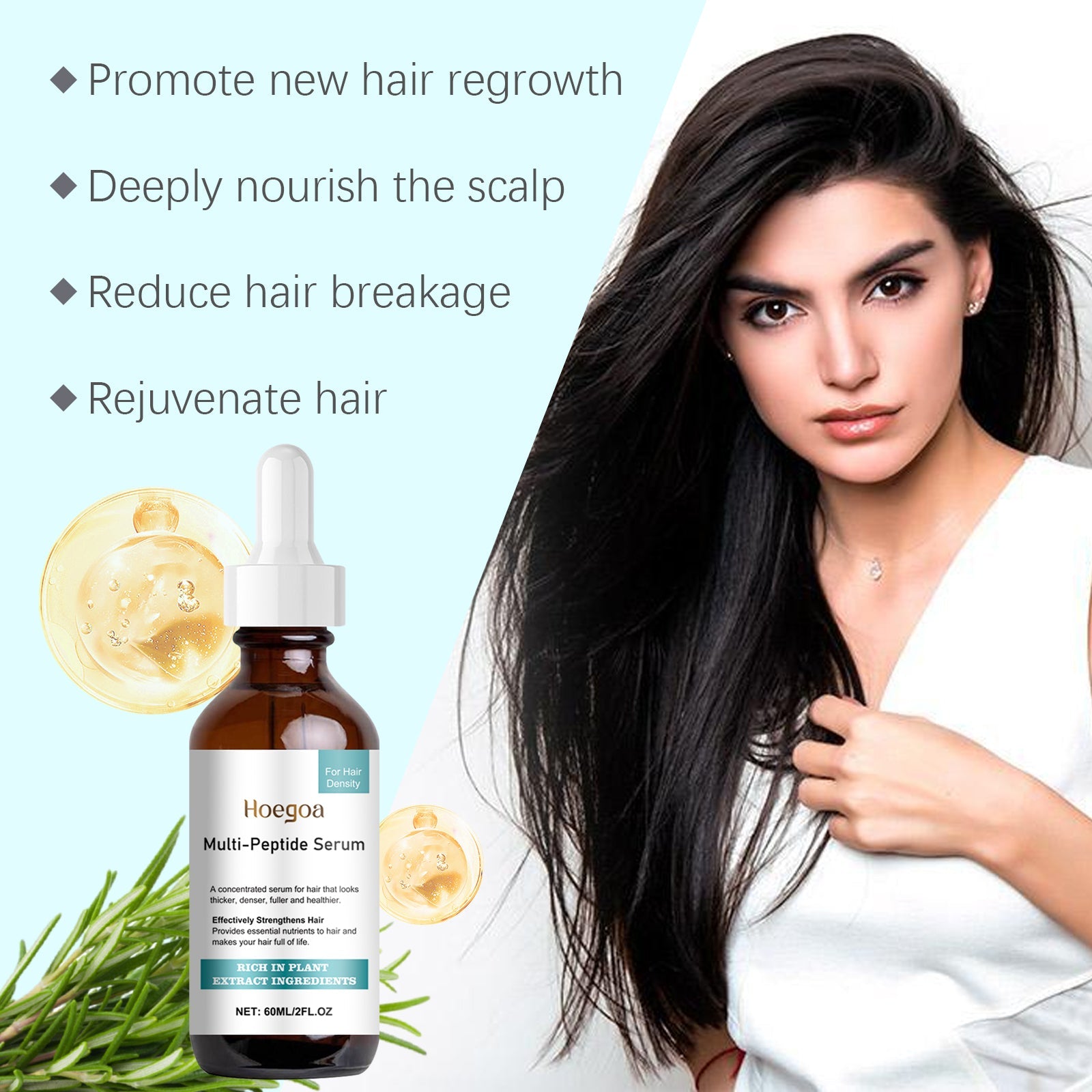 Hair Care Essence Gently Nourishes, Softens, Brightens And Strengthens Hair Care Essence
