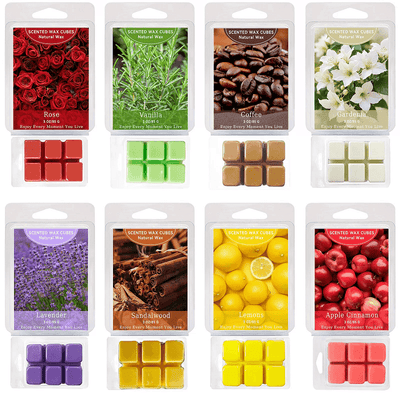 Colorful Eight - scent Scented Wax Cubes Set