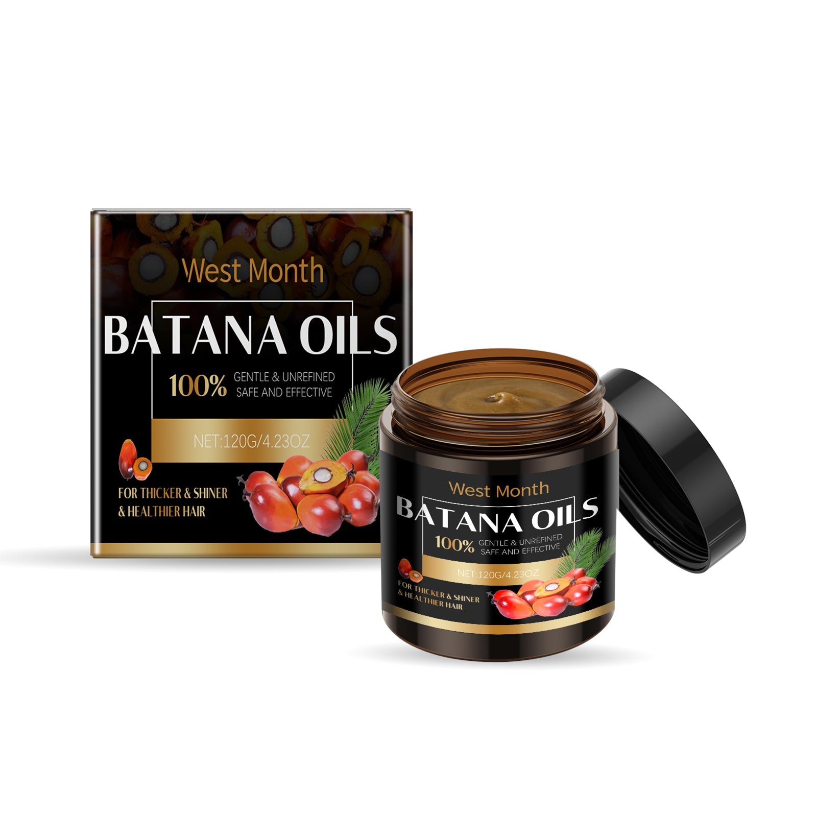 Batana Hair Care Mask, Gently Nourishes And Softens Hair, Moisturizes And Hydrates Hair Care Mask