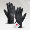 Outdoor new cycling warm cycling gloves thickened and plush comfortable touch screen anti splash and anti slip