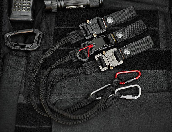 Func. tool rope, equip. tools, phone anti-loss hooks, bag & pant dec. ropes