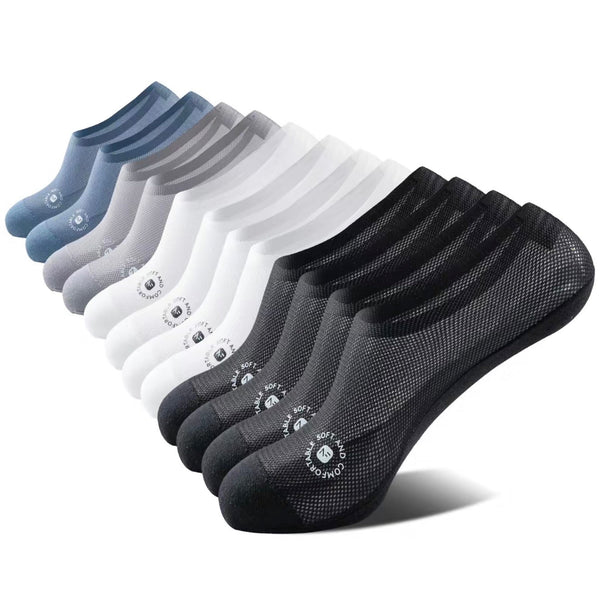 BreezeFit Low-Cut Mesh Socks