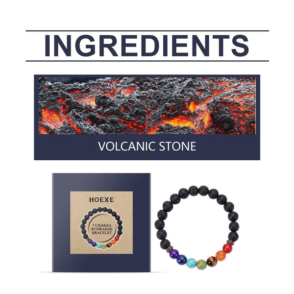 Colorful Volcanic Stone Bracelet Jewelry Beads Bracelet Colorful Volcanic Stone Bracelet Adjustable Braided Beading