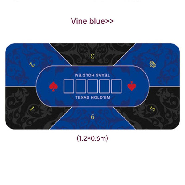 Dezhou playing card pad tablecloth table cushion square round chip rubber cushion playing card table top cushion