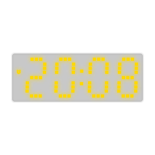 Simple Style LED Electronic Alarm Clock Battery and Plug-in Dual-use Timepiece Yida Time