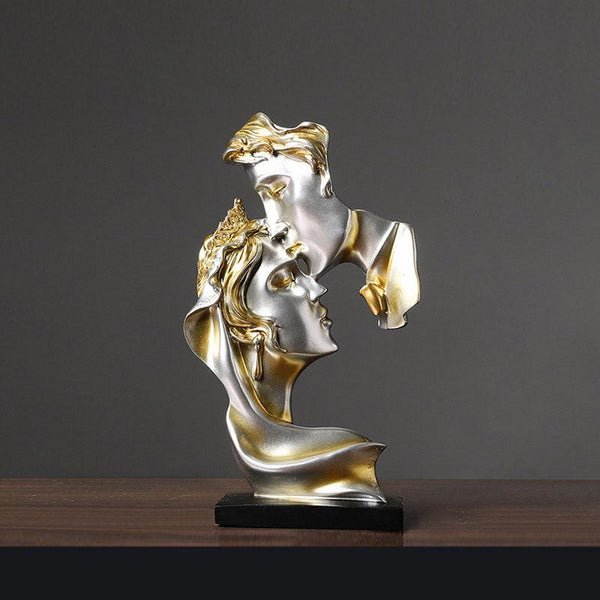 Abstract art couple decoration living room wine cabinet study decoration figure sculpture handicrafts