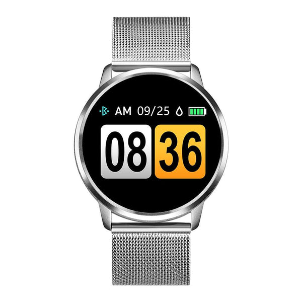 RUNDOING Q8 Smart Watch OLED Color Screen Smartwatch women Fashion Fitness Tracker Heart Rate monitor