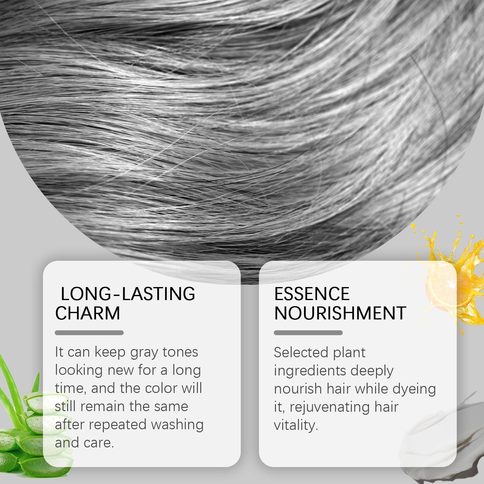 Grey Hair Cream Moisturizes Hair For A Long Time