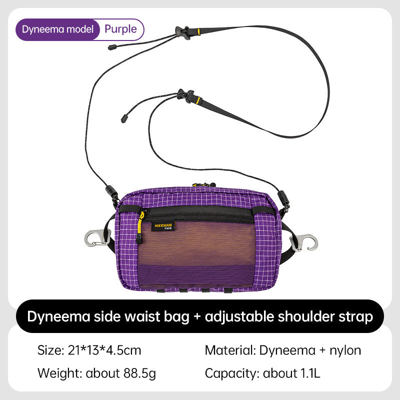 Hikeman - UHMWPE Outdoor Waist Pack for Hiking/Camping/Cycling, Phone & Gear Storage