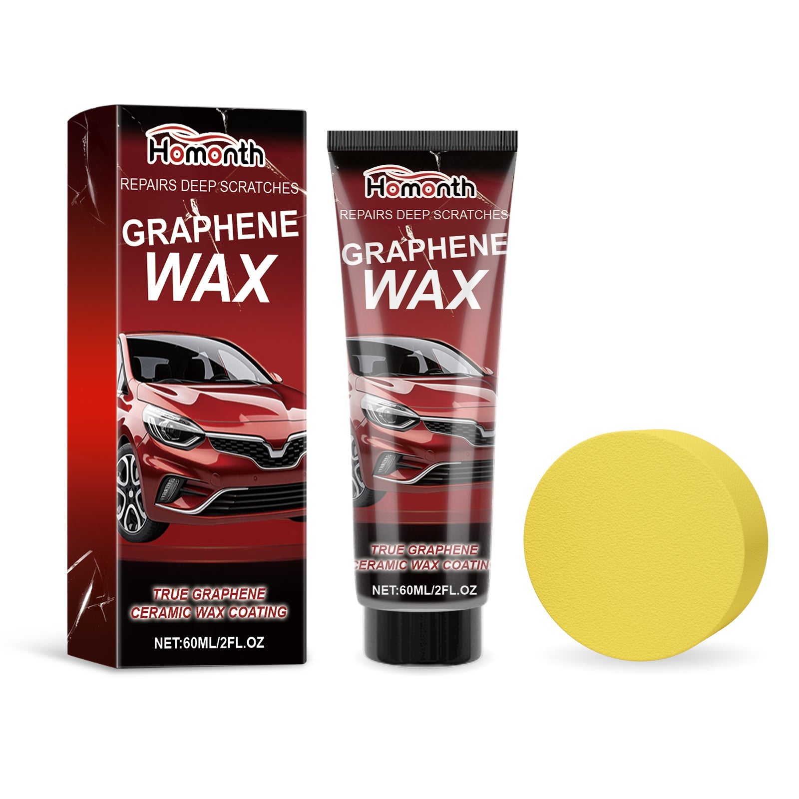 Repairs Deep Scratches Graphene Wax, Car Paint Repair Deep Scratches Graphene Wax Refurbished Car Wax