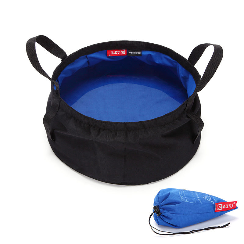 Fishing Basin Portable Travel Laundry Washbasin Foot Bag Bucket Outdoor Travel Basin