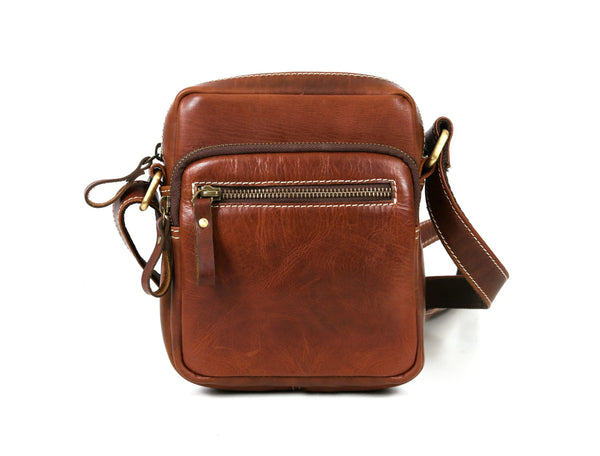 Leather Flight Crossbody Bag - Gifts for You 'n Me