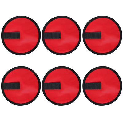 6 - piece set of 5.9 - inch lure wraps. Doubles as covers, gloves, hook protectors. Keeps anglers safe while fishing.