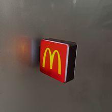 Creative Beer Series Magnetic Attraction Light Sign Fridge Magnet Perforated Board Entrance Door Luminescent Magnetic Decoration Magnetic Sticker