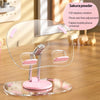 360 degree rotating acrylic tablet stand foldable portable pad stand phone stand desktop - PINK