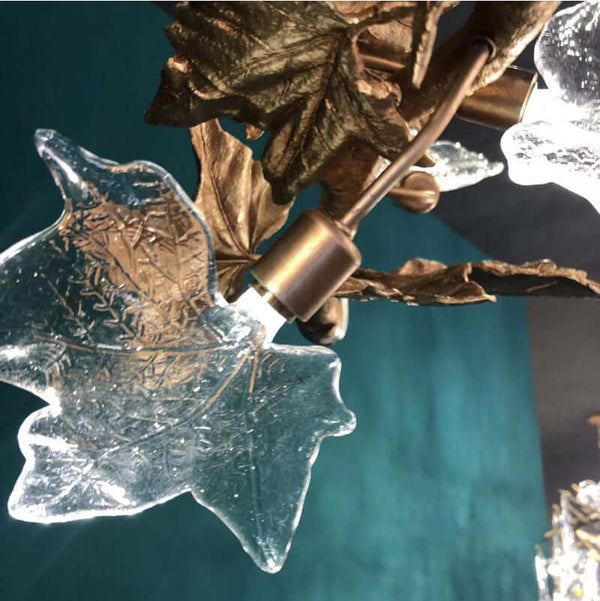 Mable Leaf Wall Sconce