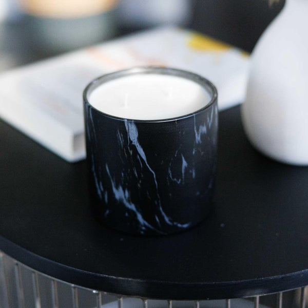 Bear Hug Black Marquina Candle 17oz - Gifts for You 'n Me