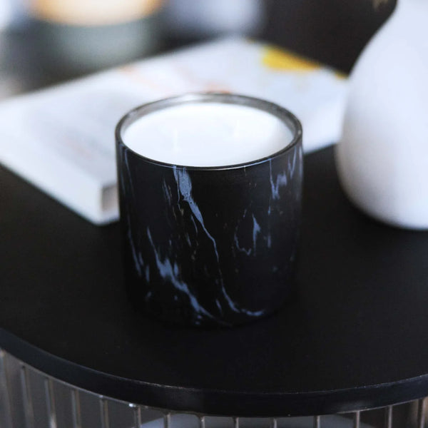 Natural Lemon Black Marquina Candle 17oz - Gifts for You 'n Me
