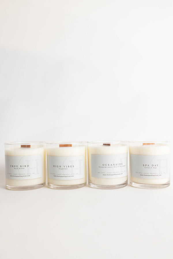 Seasonal 11 oz Wood Wick Candle Club Bundle Subscription