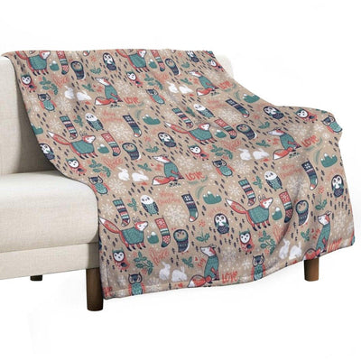 Christmas Wishes Throw Blanket