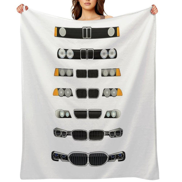 Evolution of The 3 Throw Blanket